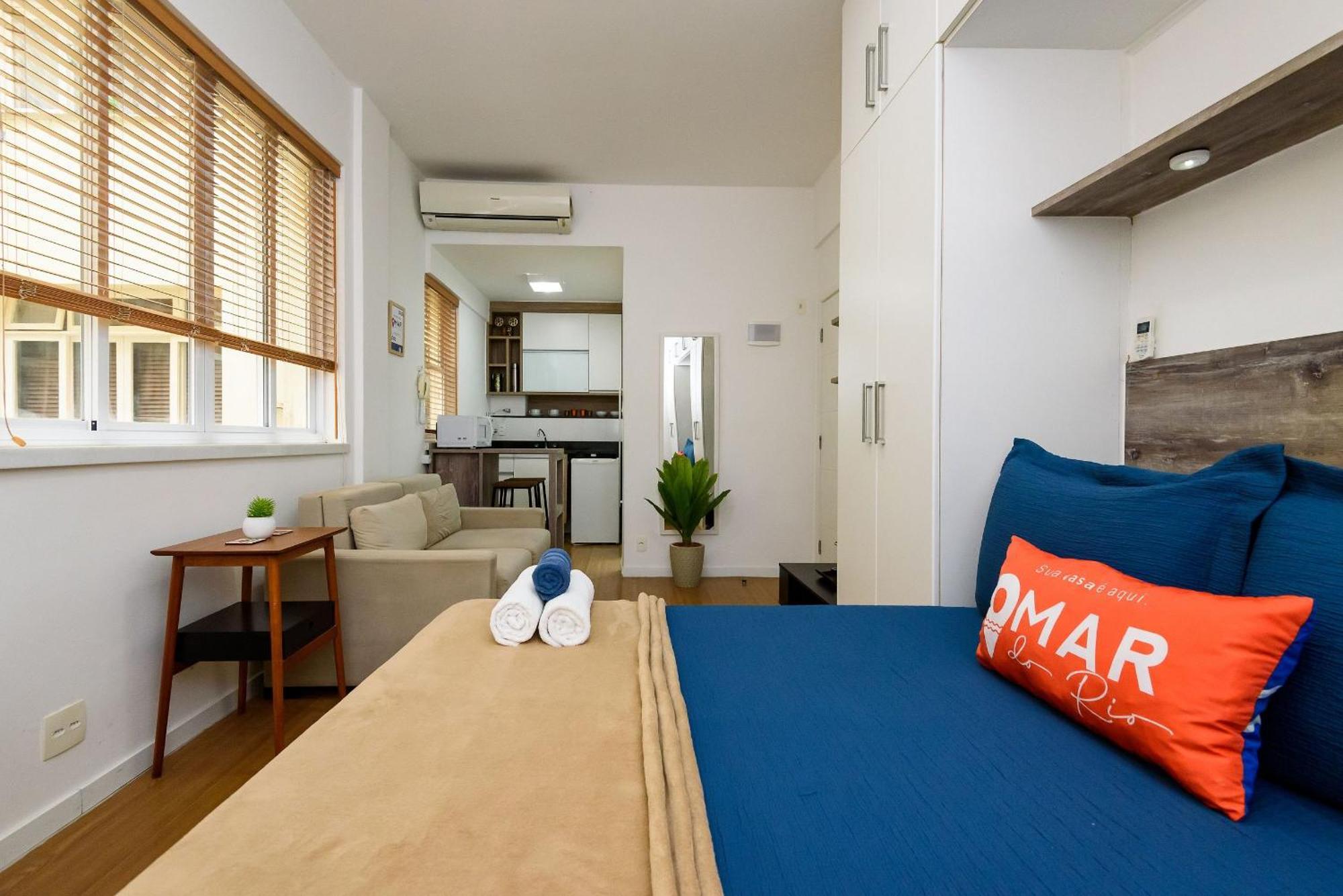 Apartamento Estudio C/ Workstation A 300m Da | Sc 86/508 Río de Janeiro